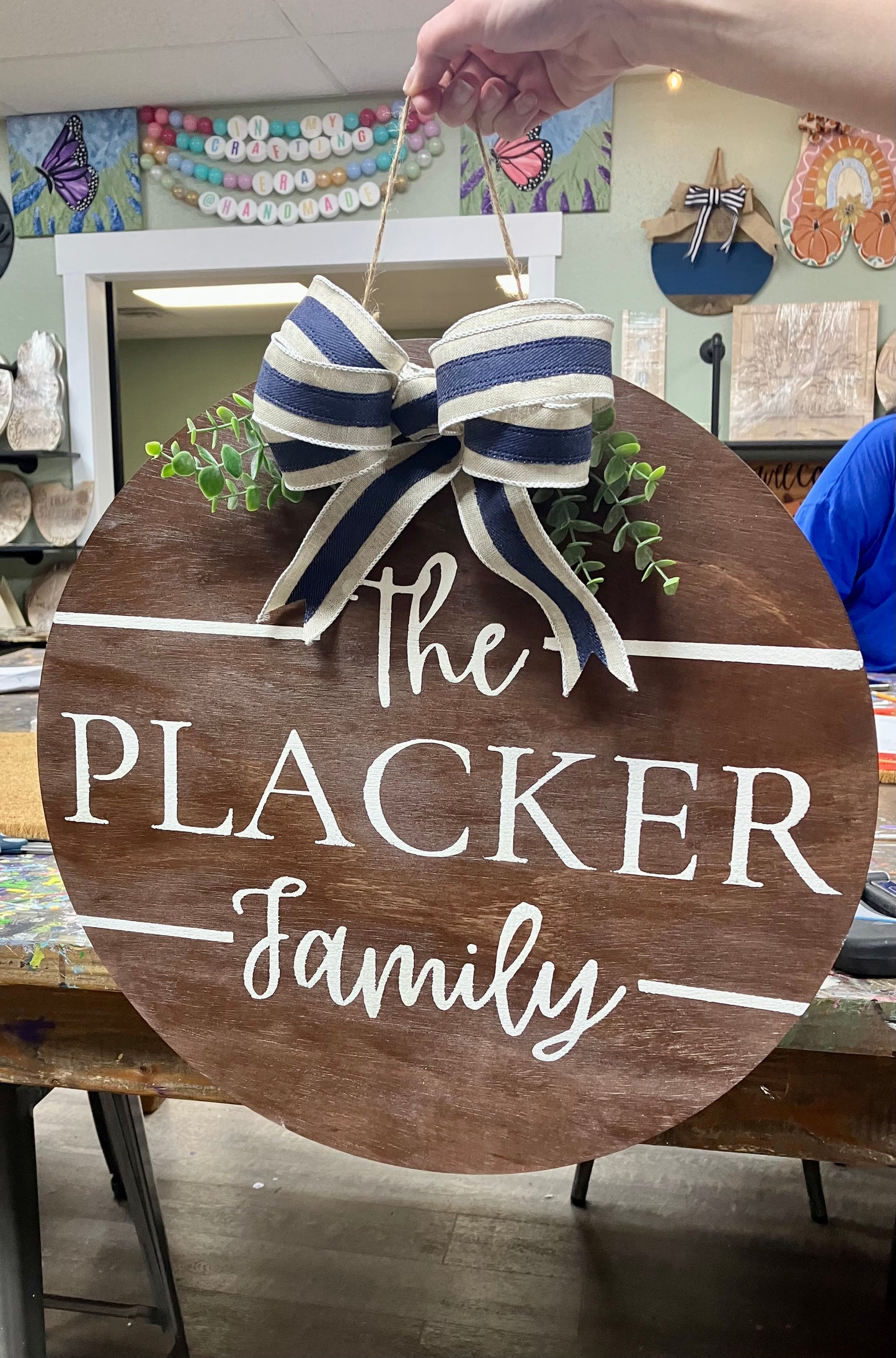 Personalized Name Door Hanger