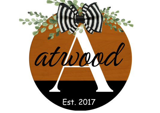 Personalized Monogram Door Hanger