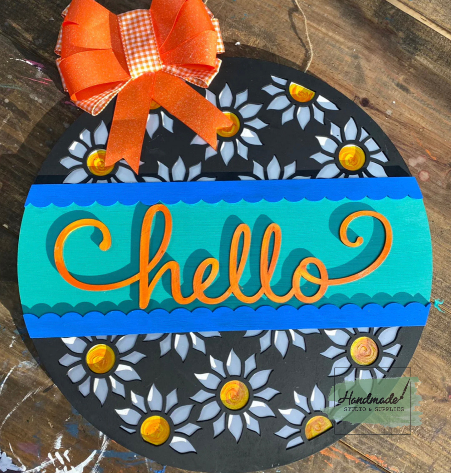 Hello - daisy - sunflower
