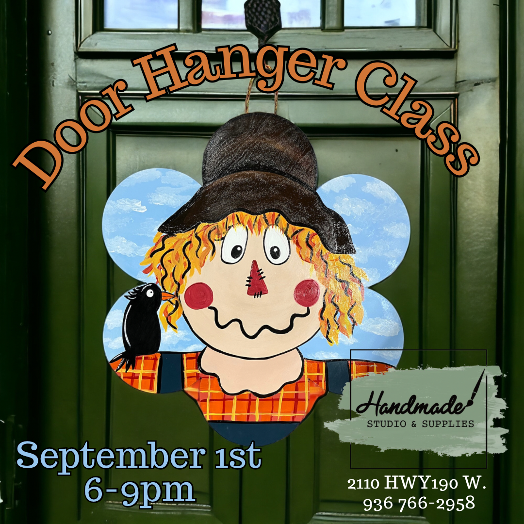 Scarecrow Door Hanger