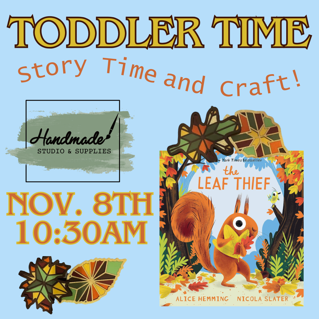 Toddler Time- Story Time & Craft 11/8 @10:30am