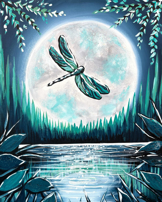 Dragonfly Paint Class 6/11 @6-9pm