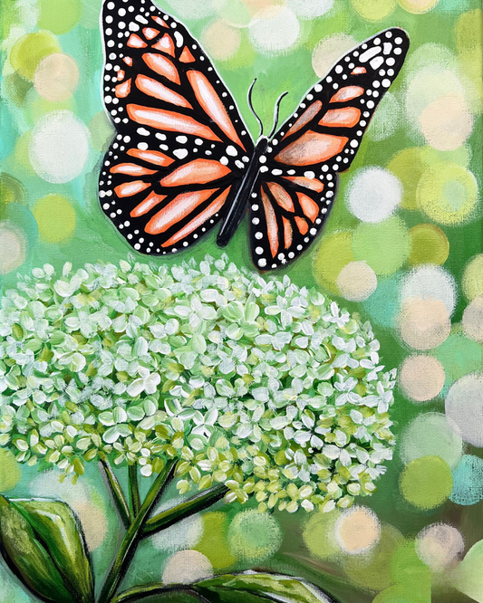 Butterfly Paint Class May 31 6:30-9:30