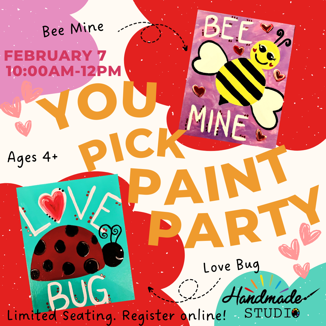 Youth Paint Party 2/7 @10:30am