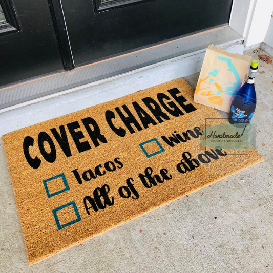 Cover Charge Door Mat