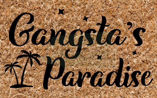 Gangsta's paradise - palm tree