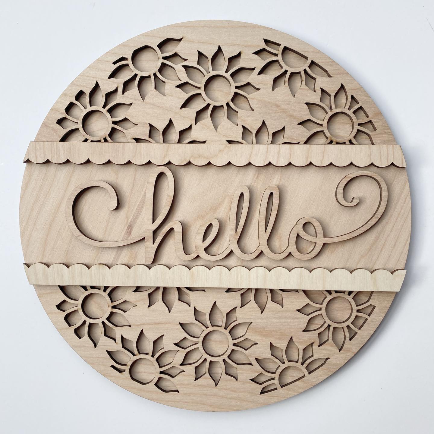 Hello - daisy - sunflower