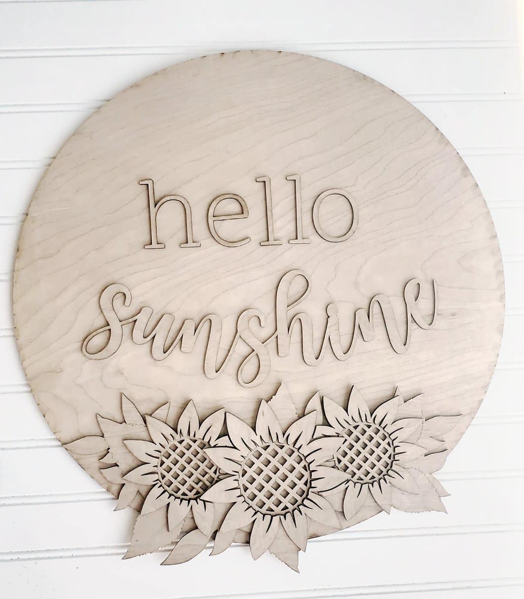 hello sunshine - sunflower