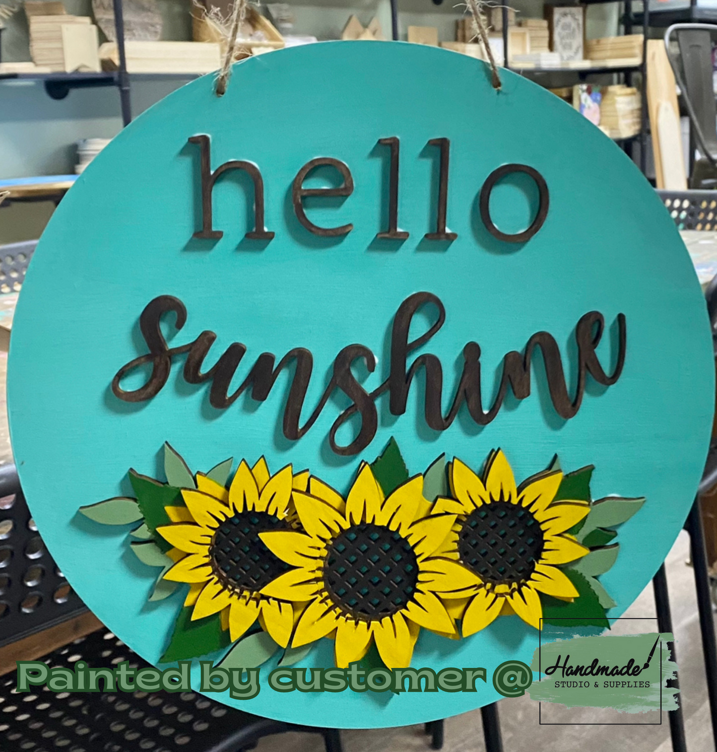 hello sunshine - sunflower