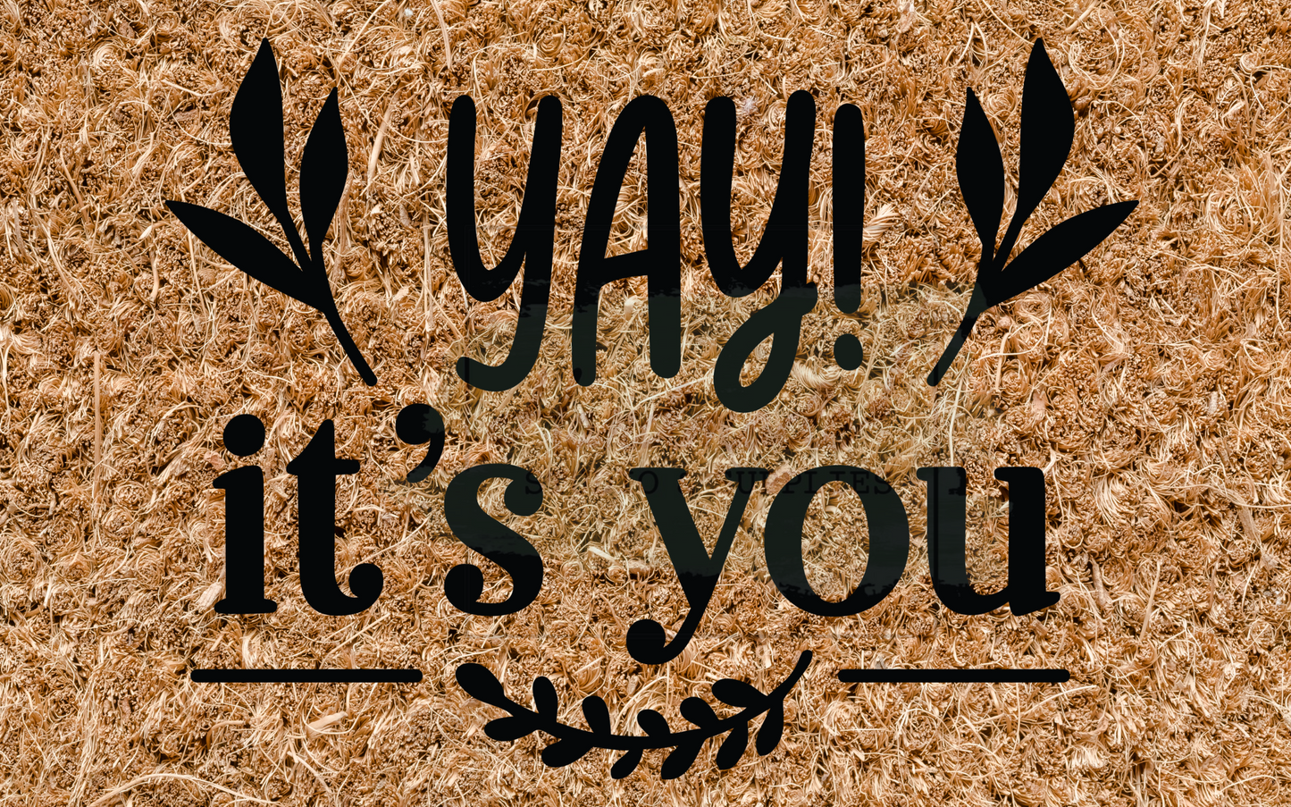 Yay it's you