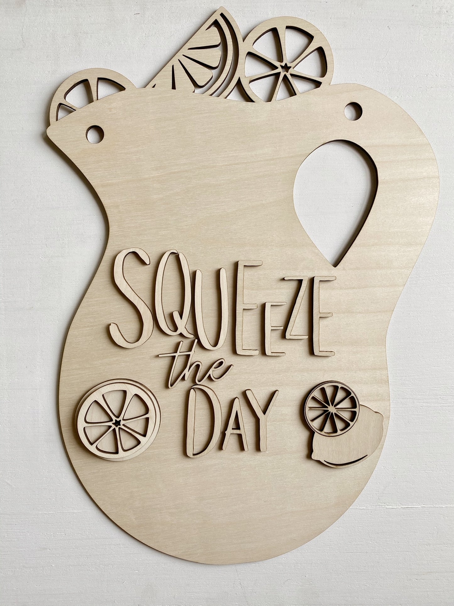 Squeeze the Day Lemonade Pitcher