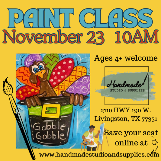 Gobble Gobble Paint Party Class