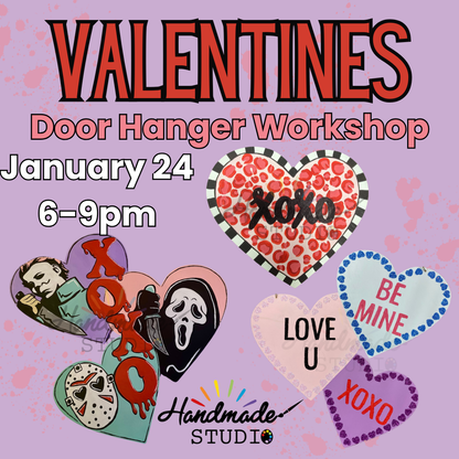 Valentine's Door Hanger Workshop