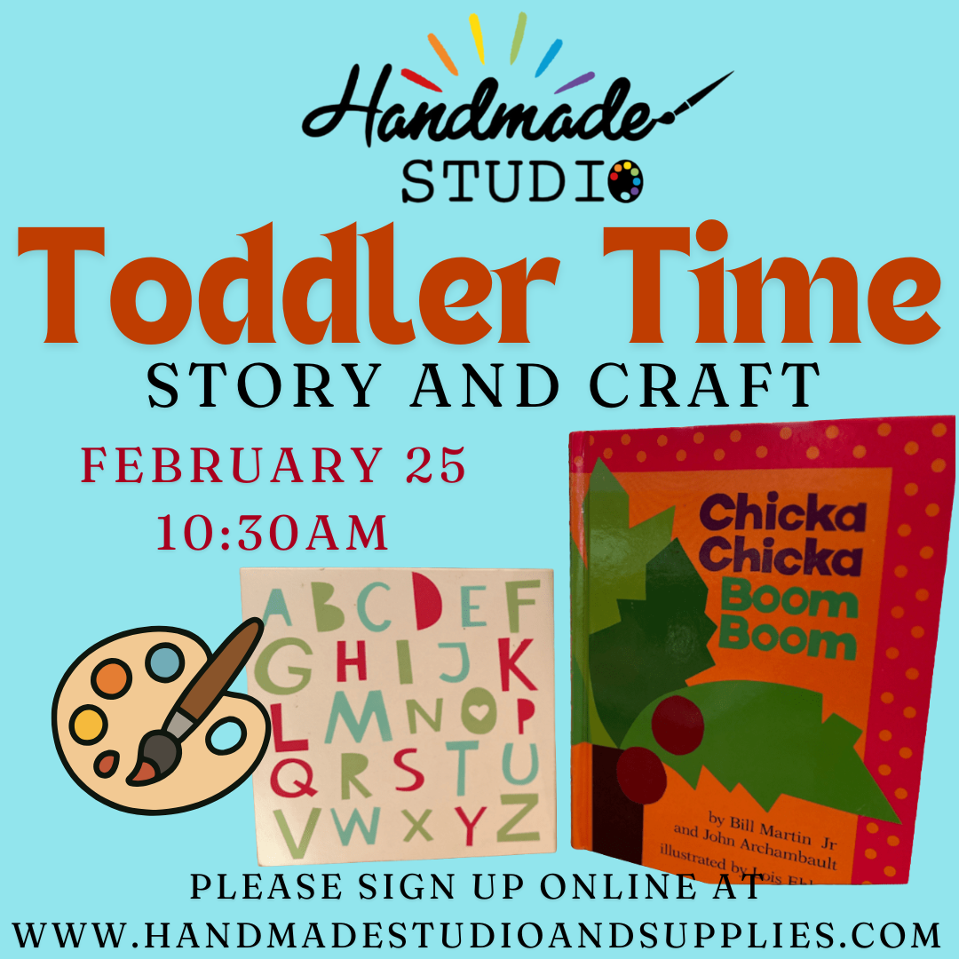 February - Toddler Times - Wednesdays @10:30am
