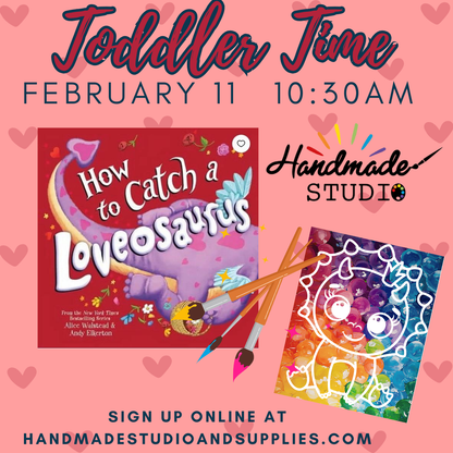 February - Toddler Times - Wednesdays @10:30am