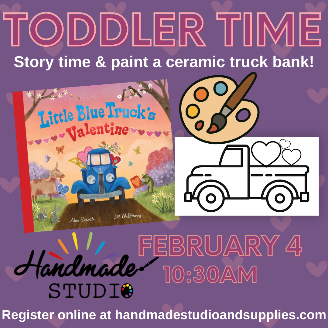 February - Toddler Times - Wednesdays @10:30am