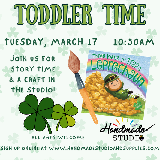 Toddler Time - How to Trap a Leprechaun 3/17 @ 10:30am