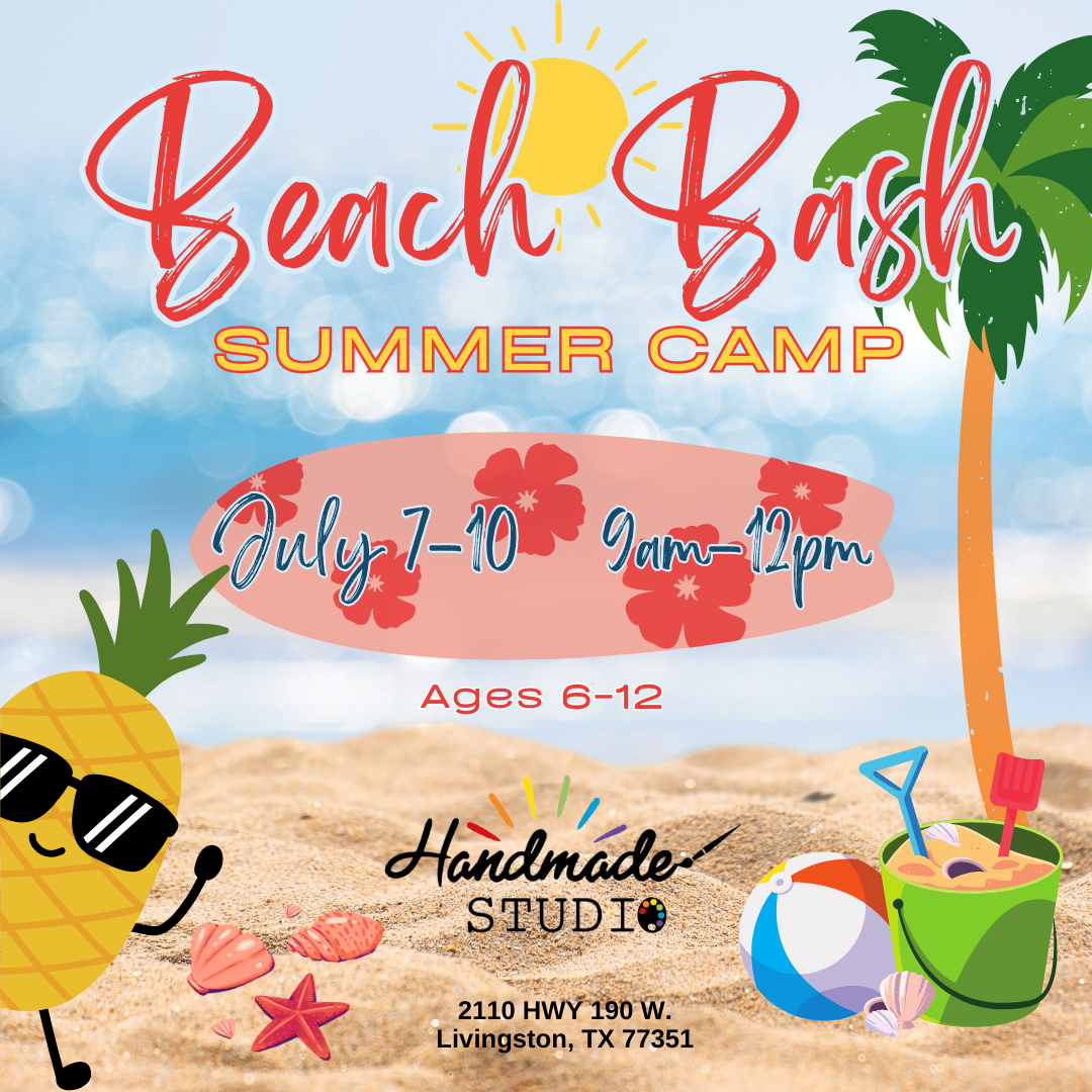 Beach Bash SUMMER CAMP 7/7-7/10