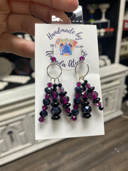 Hand Beaded Earrings