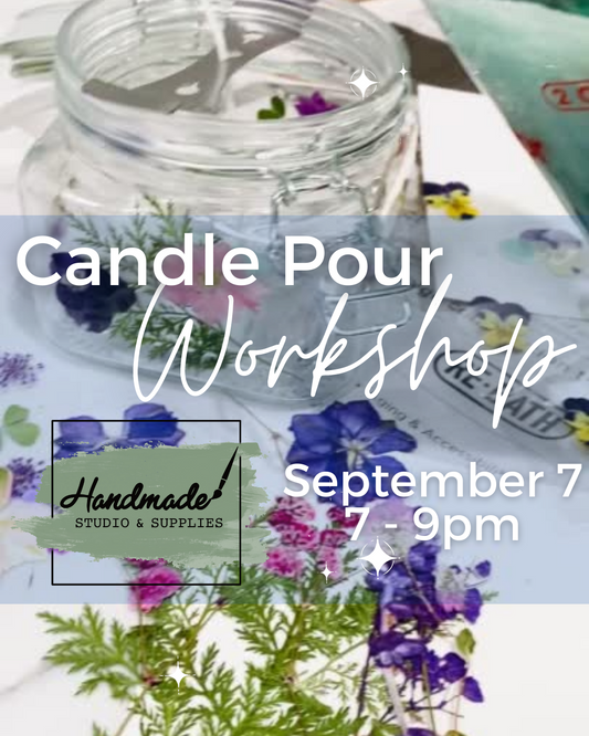 Candle Pour Workshop 9/7 @7pm