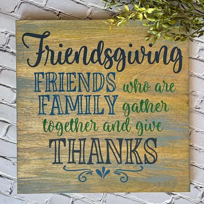 Friendsgiving Sign