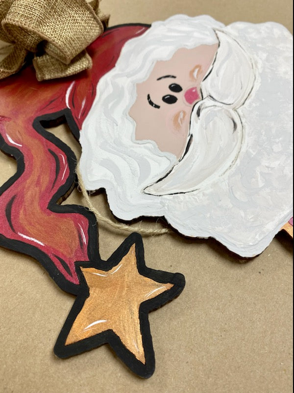 Santa door hanger