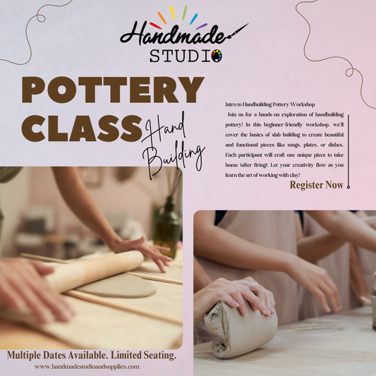 Hand-Building Pottery Class