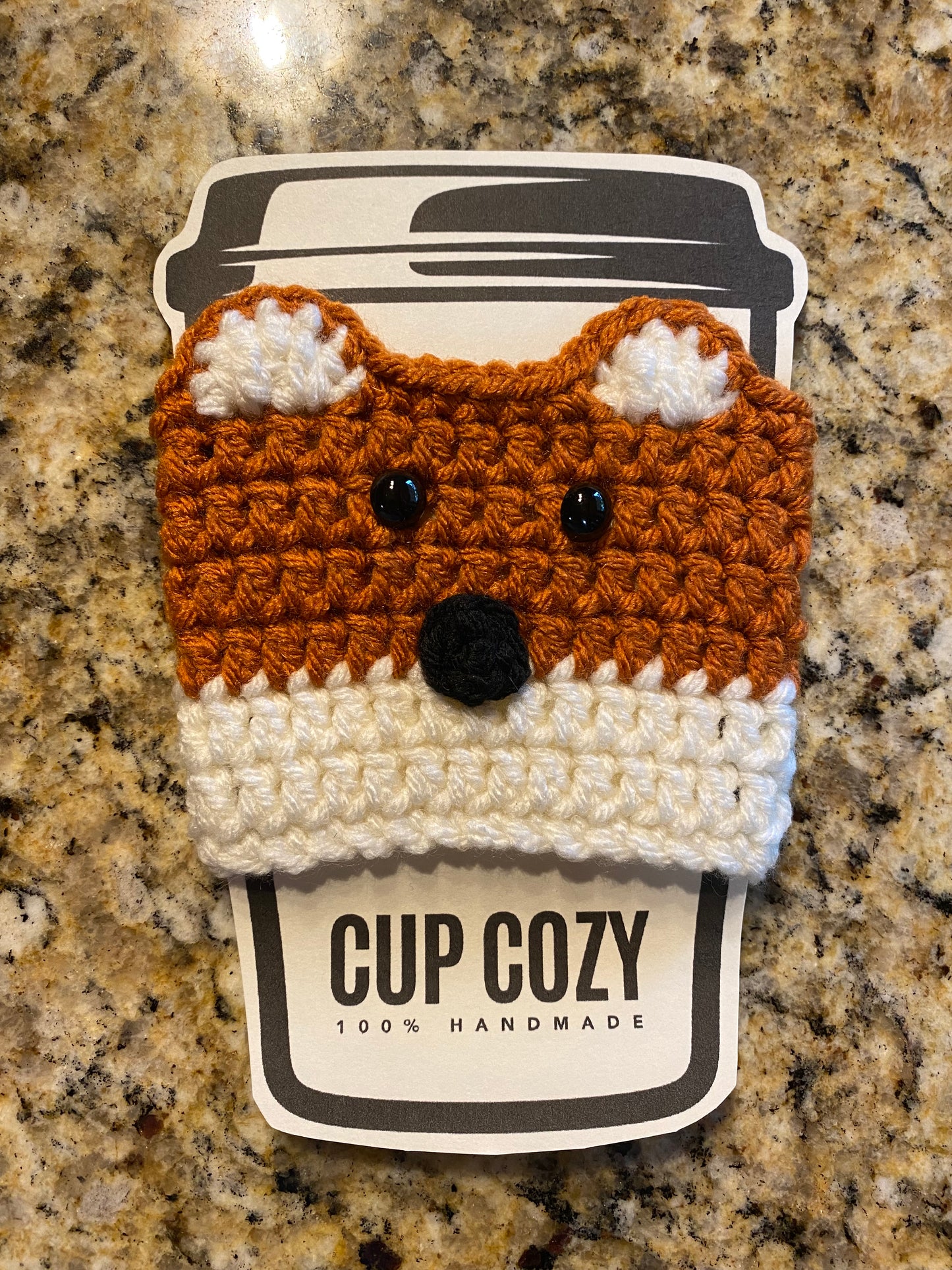 Fall cup cozy