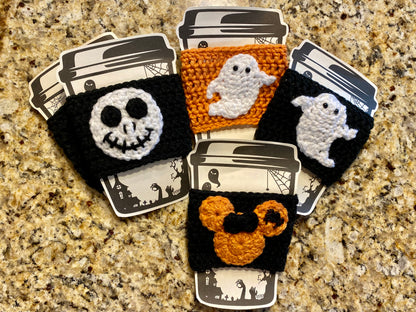 Halloween cup cozy