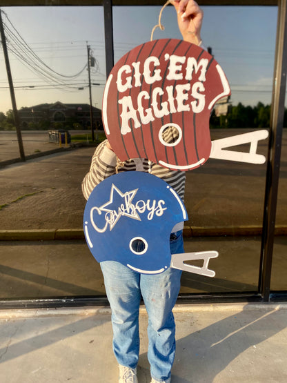 Custom Hand-Painted Door Hanger