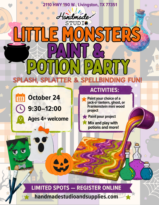 Little Monsters Paint & Potion Party