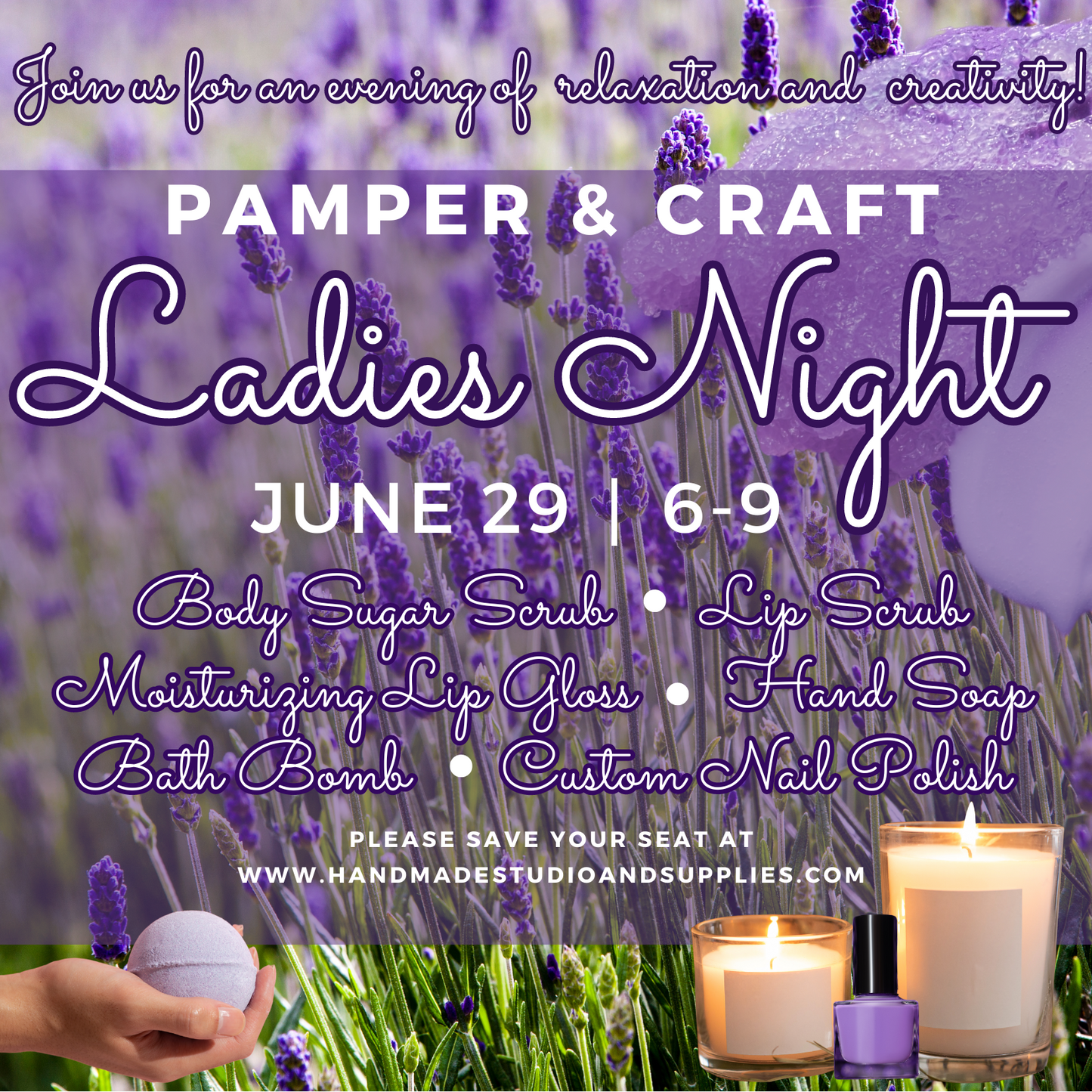 Ladies Night - Pamper & Craft