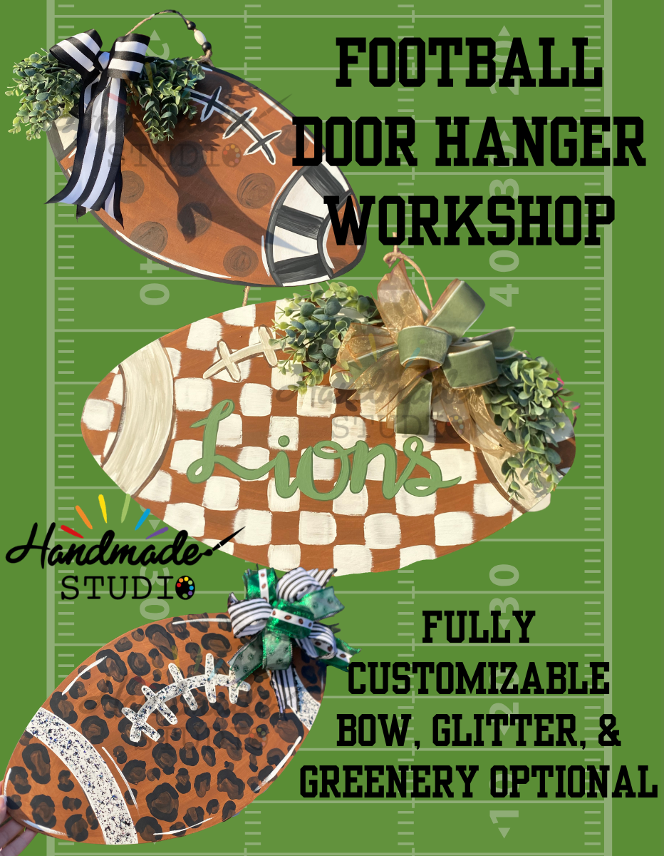 Football Door Hanger Workshop