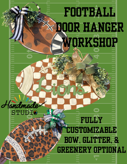 Football Door Hanger Workshop