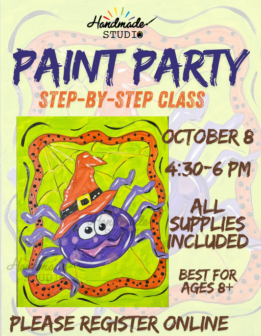 Youth Piant Party 10/8 @4:30pm