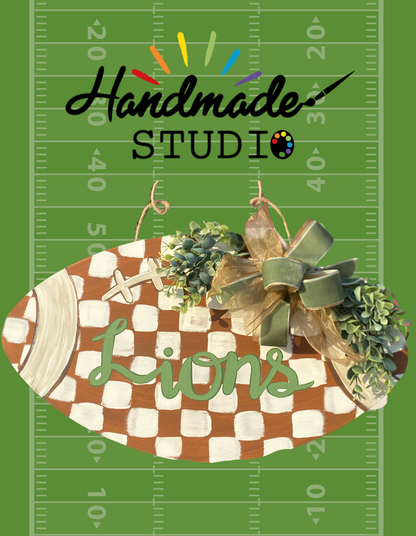 Custom Hand-Painted Door Hanger