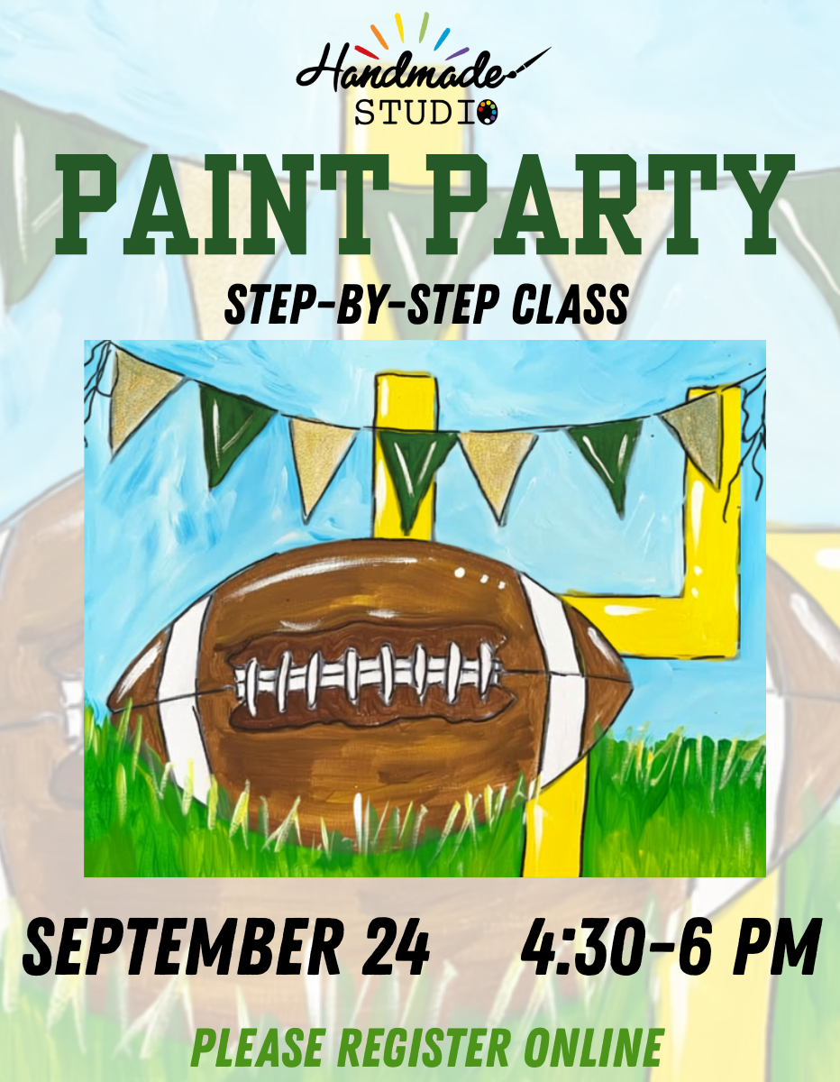 Youth Football Paint Party 9/24 @4:30pm
