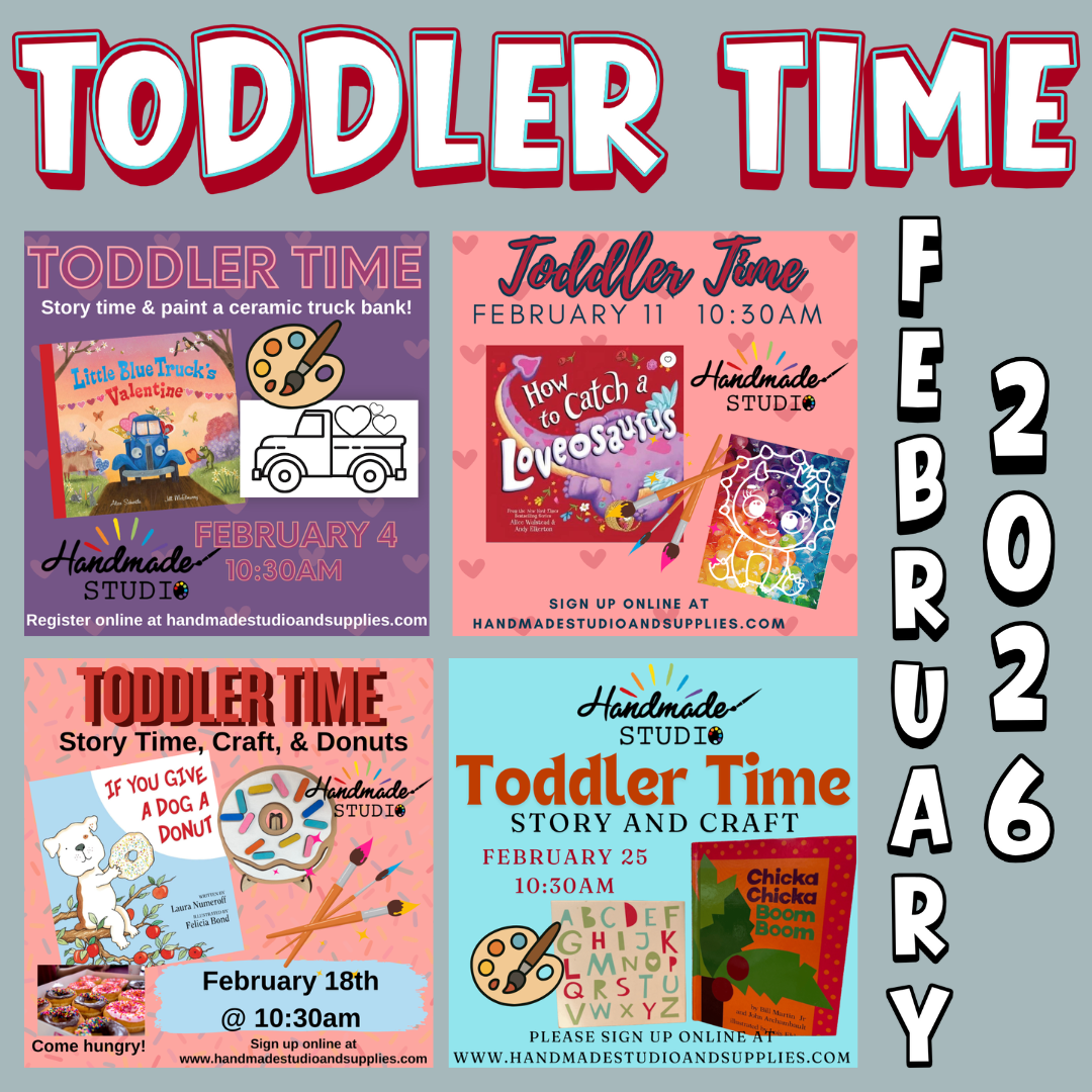 February - Toddler Times - Wednesdays @10:30am