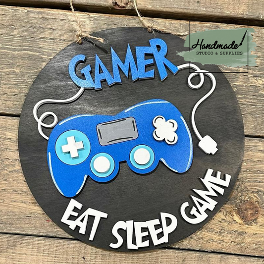 10" Gamer - Eat Sleep Game