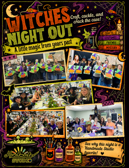 Witches Night Out - Murder Mystery Craft Night