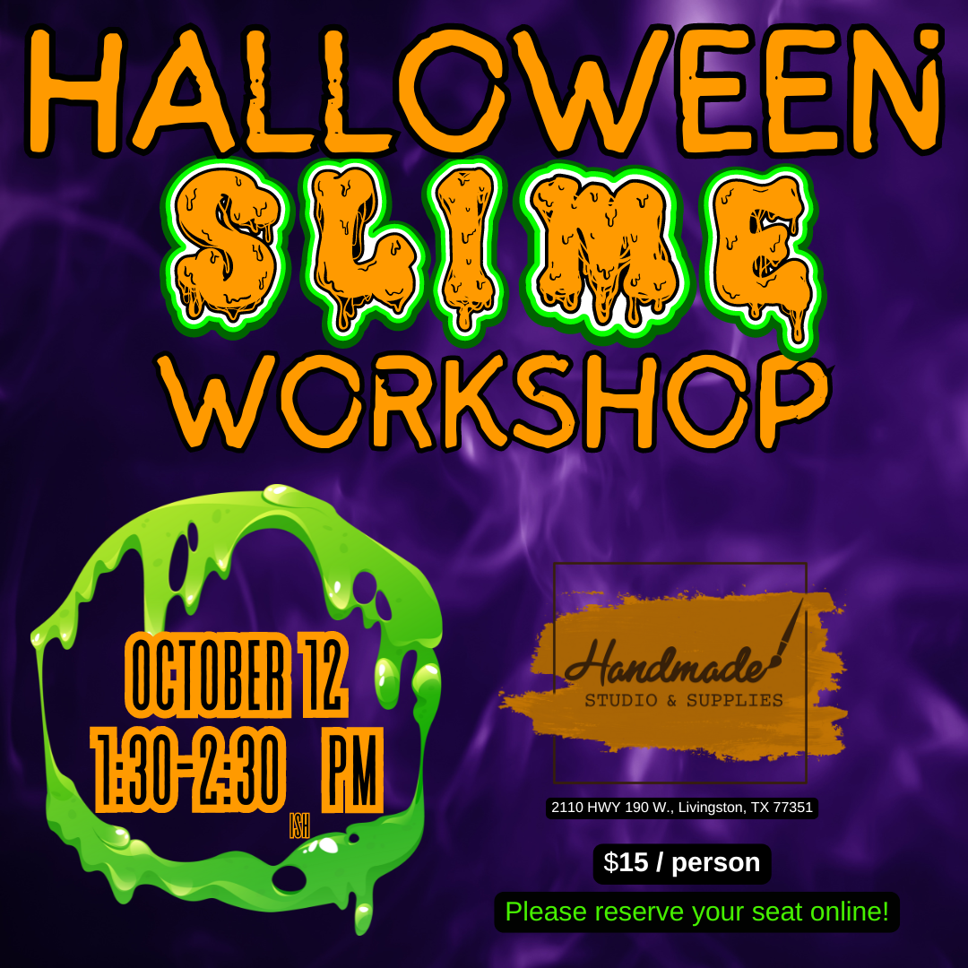 Halloween Slime Workshop