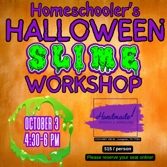 Homeschooler's Halloween Slime Workshop