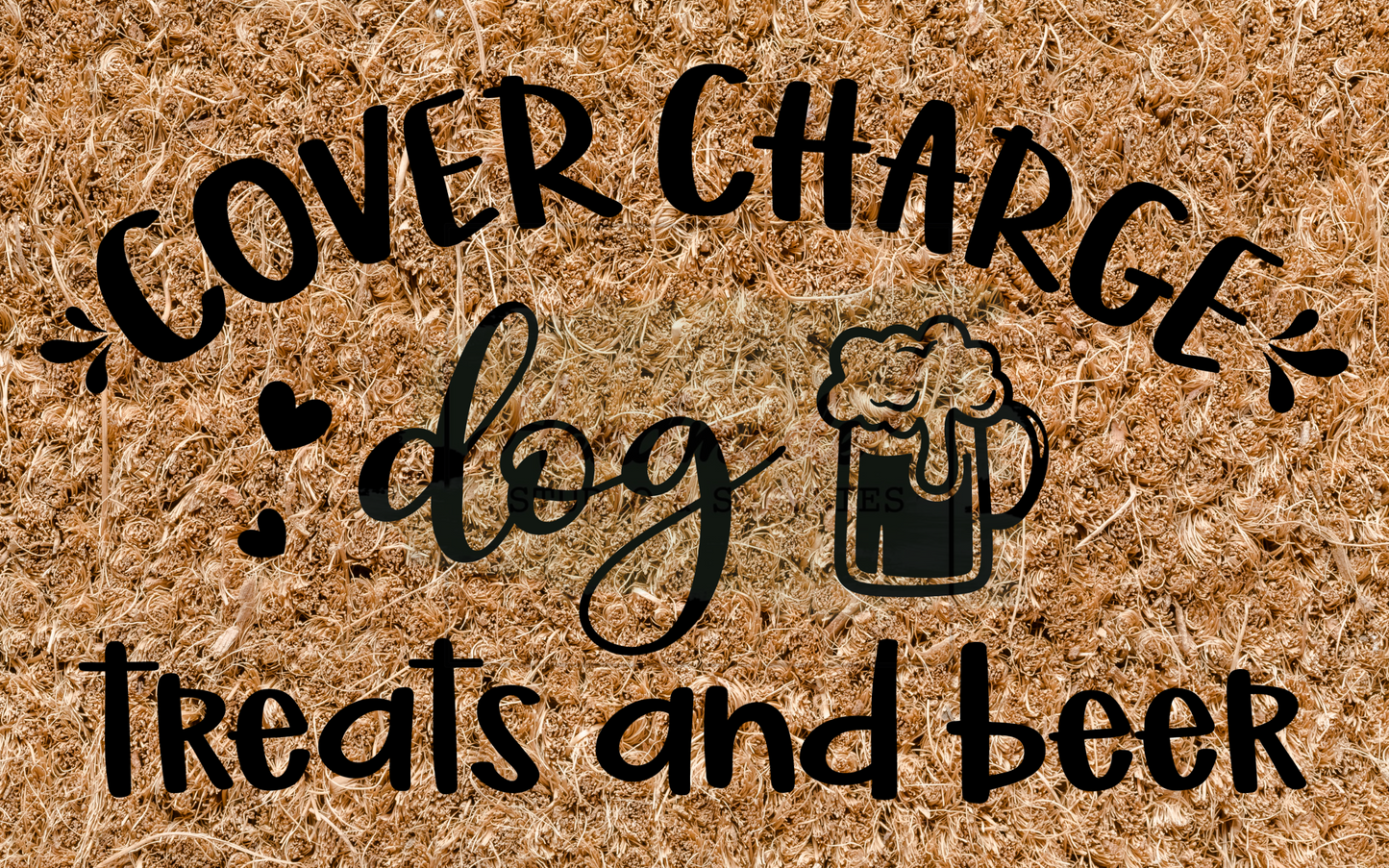 Cover charge - dog treats and beer
