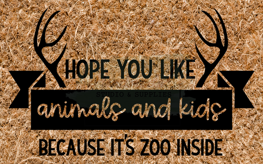 Hope you like animals and kids becuase it's a zoo inside