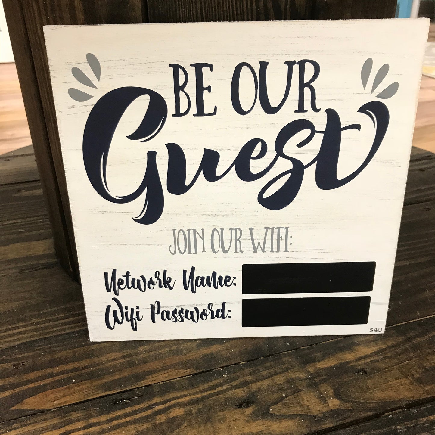 Be our guest -wifi