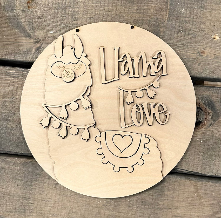 10" Llama Love