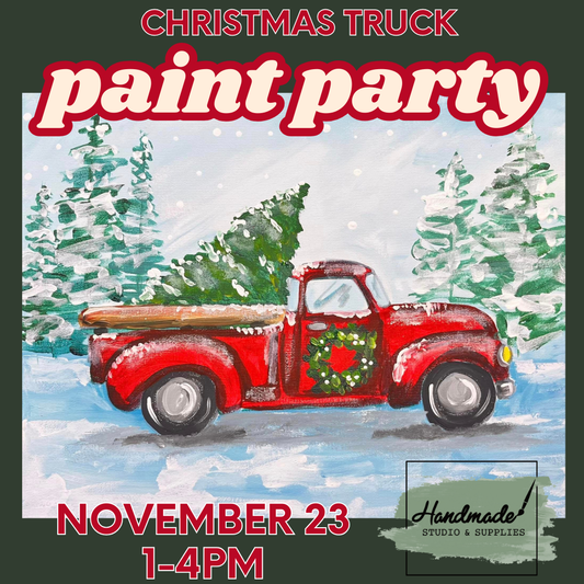 Christmas Truck Paint Party