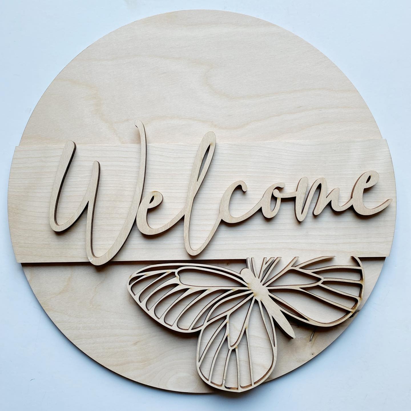 Welcome - butterfly