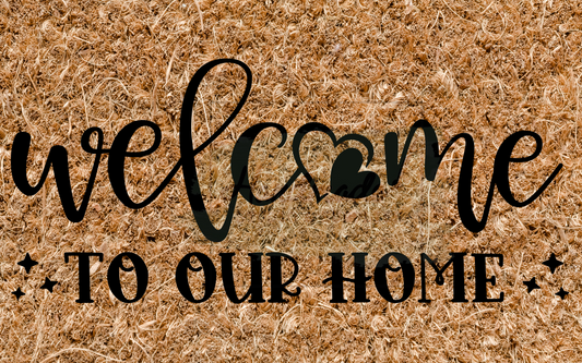Welcome to our home - heart
